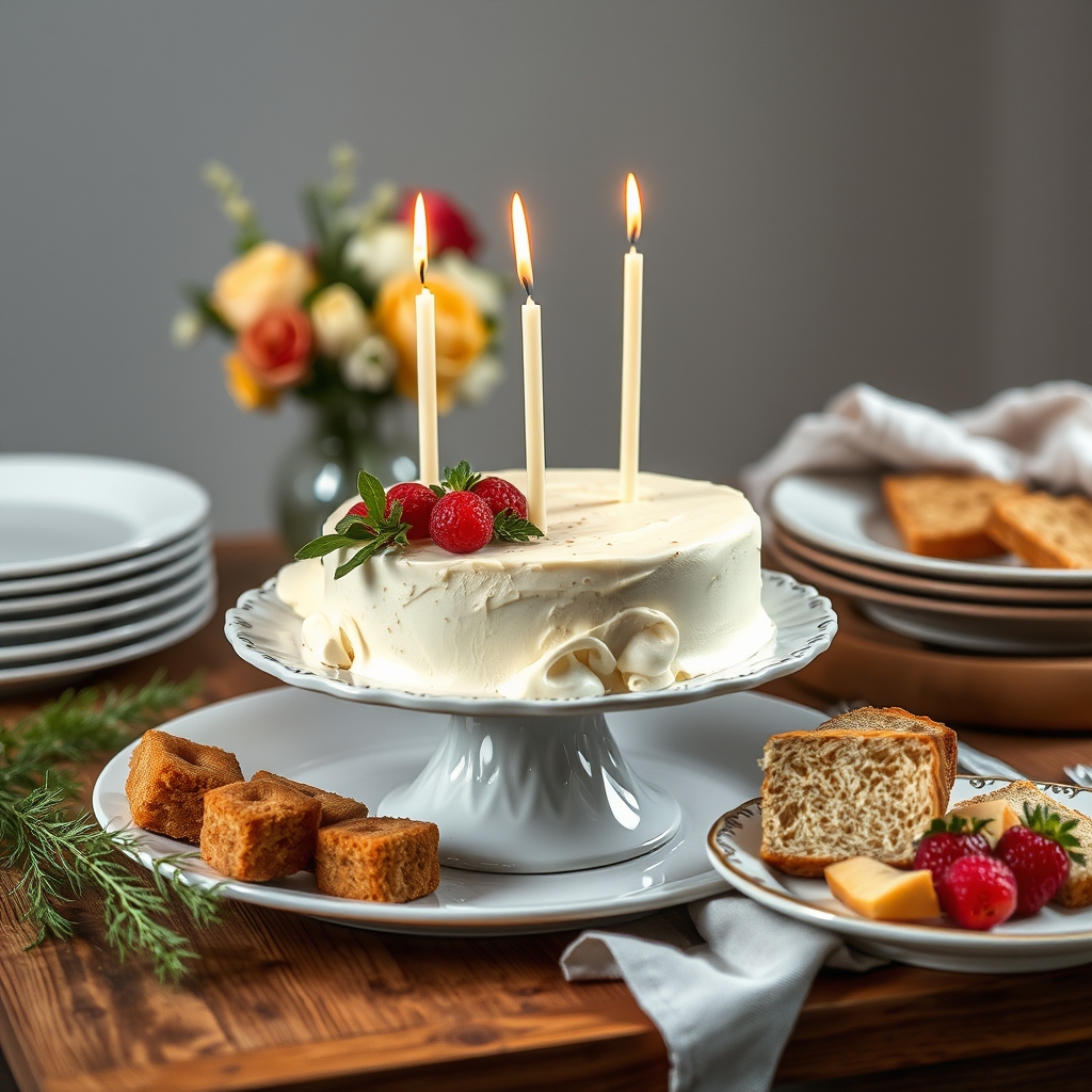 Anniversaire sans stress : déléguez le gâteau et le buffet à un traiteur !