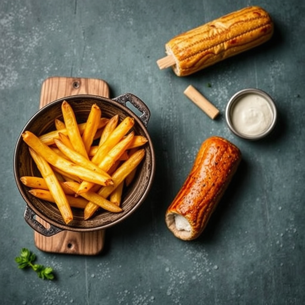 Manger trop d'aliments frits peut causer une maladie