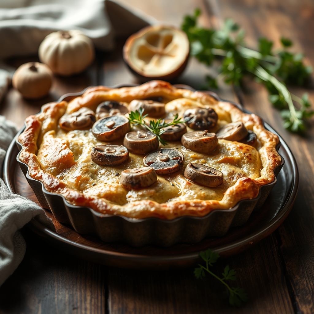 Authentique recette de la croûte aux champignons du Haut-Doubs