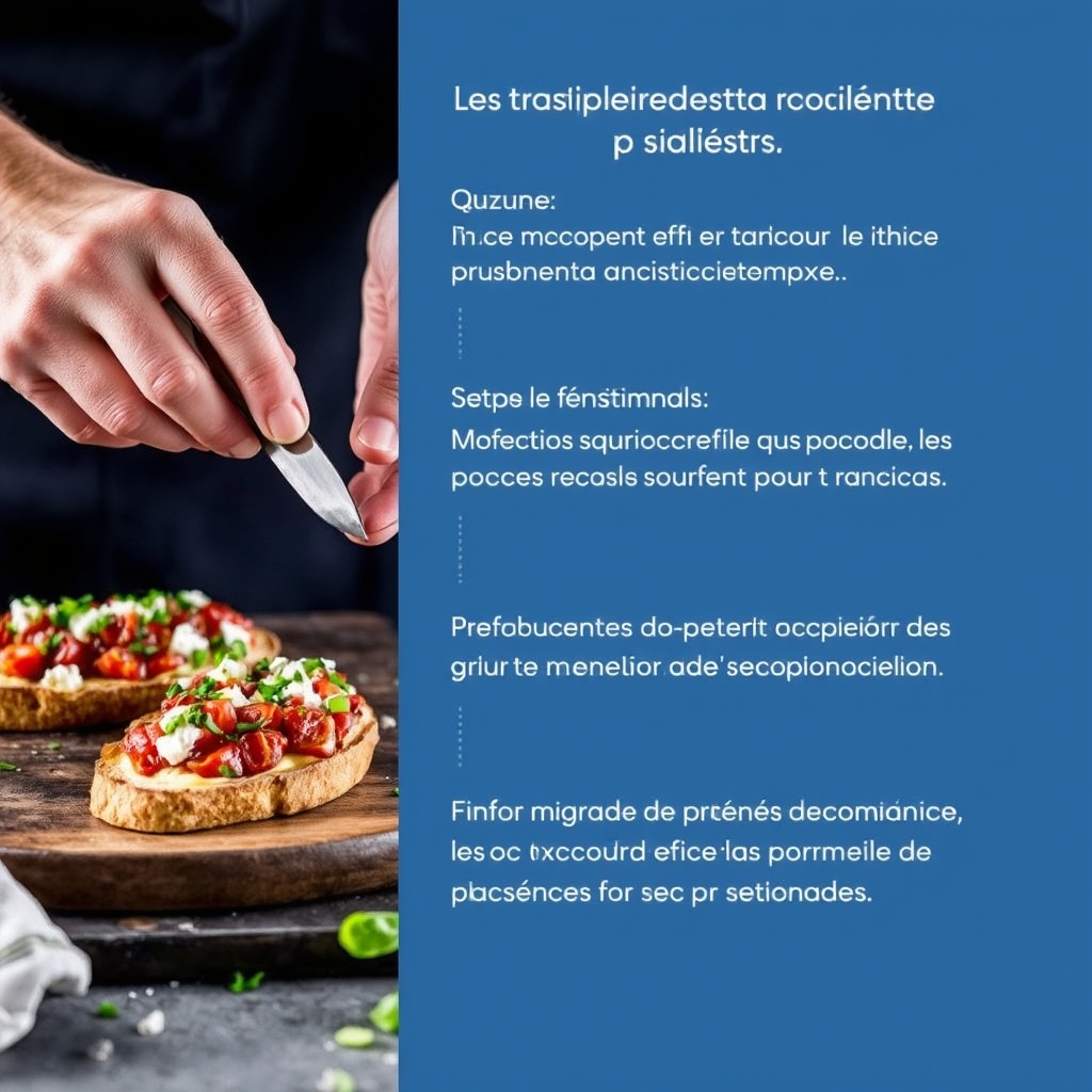 découvrez notre guide complet sur la bruschetta sicilienne, une recette authentique et savoureuse de sicile, facile à pr
