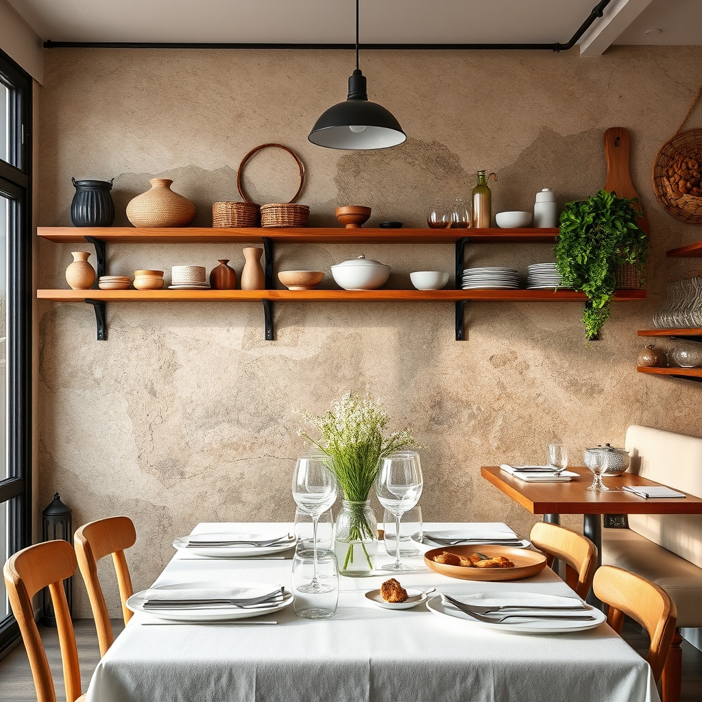 Comment choisir son etagere murale pour votre restaurant?