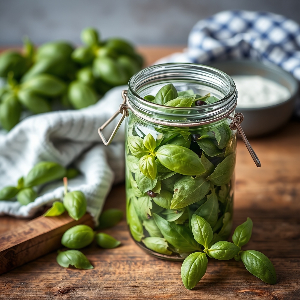 Comment conserver du basilic frais ?