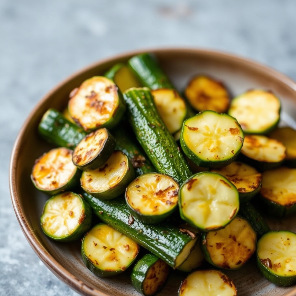 découvrez notre délicieuse recette de courgettes au air fryer, parfaite pour l'été 2025. simple et rapide à préparer, el