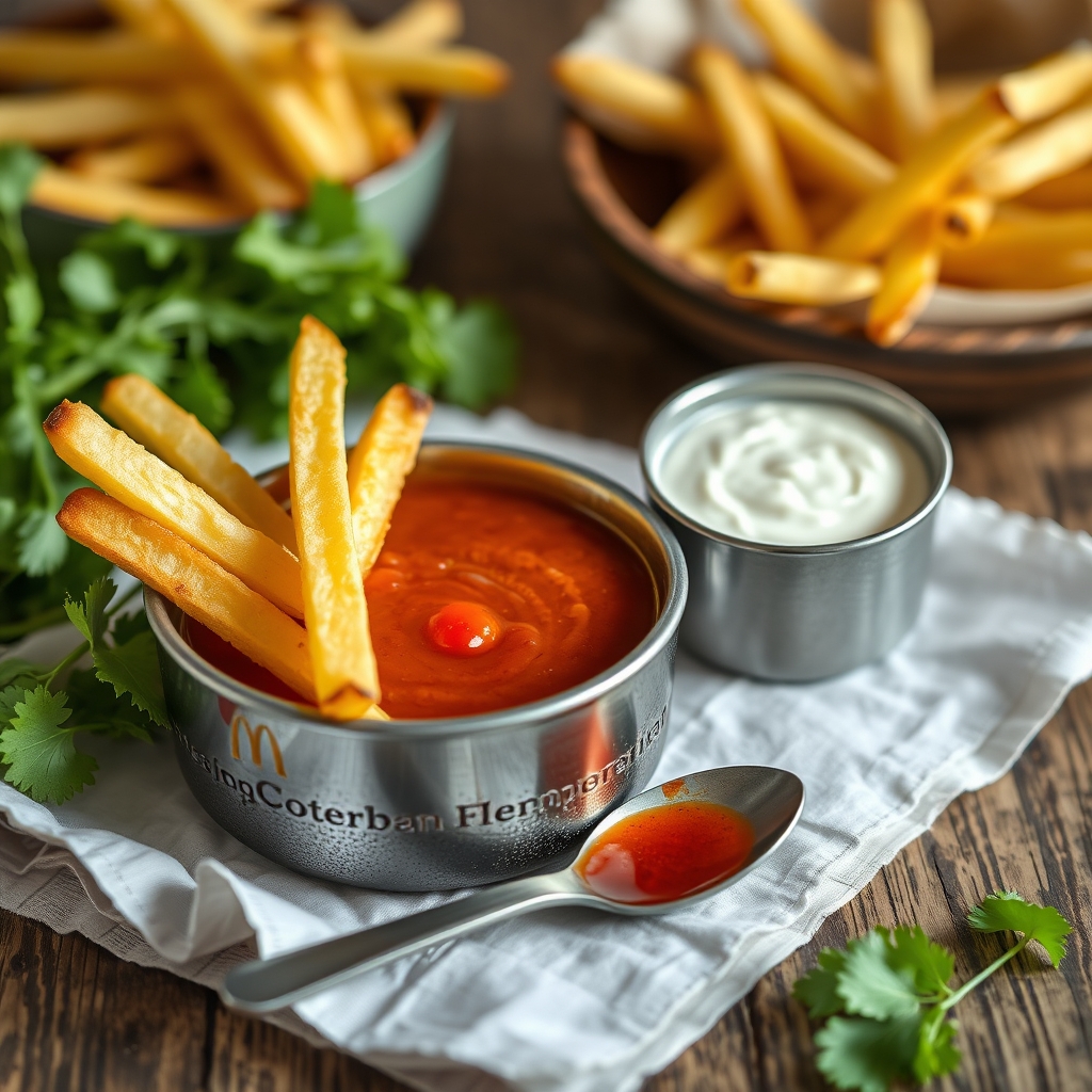 La recette de la fameuse sauce pour les frites de McDonalds