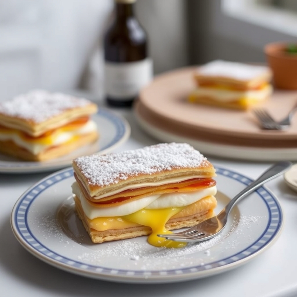découvrez notre recette facile pour préparer un mille-feuille maison délicieux et croustillant en quelques étapes simple