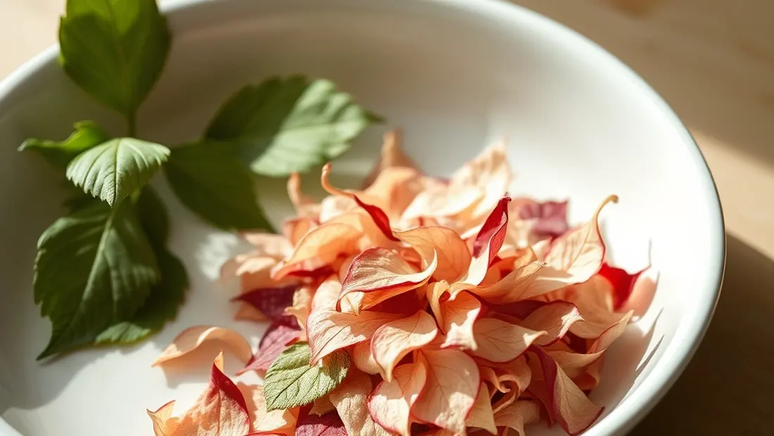 Feuille de pâtisserie sur assiette blanche.