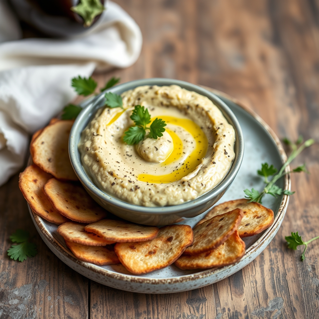 Dégustez le Baba Ganoush : La délicieuse purée daubergine du Moyen-Orient