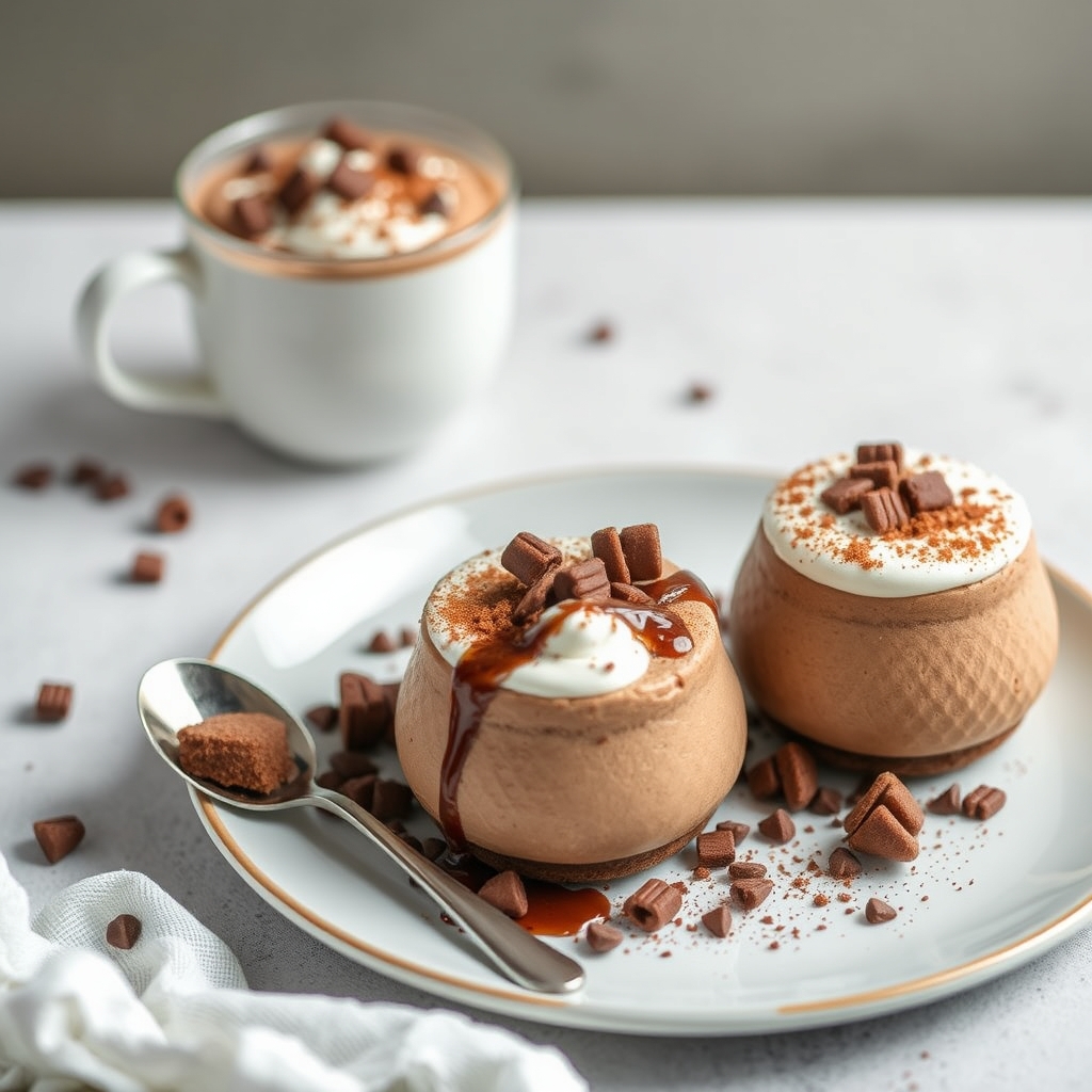 découvrez notre délicieuse recette de mousse cappuccino chocolat, un dessert onctueux alliant la douceur du chocolat et