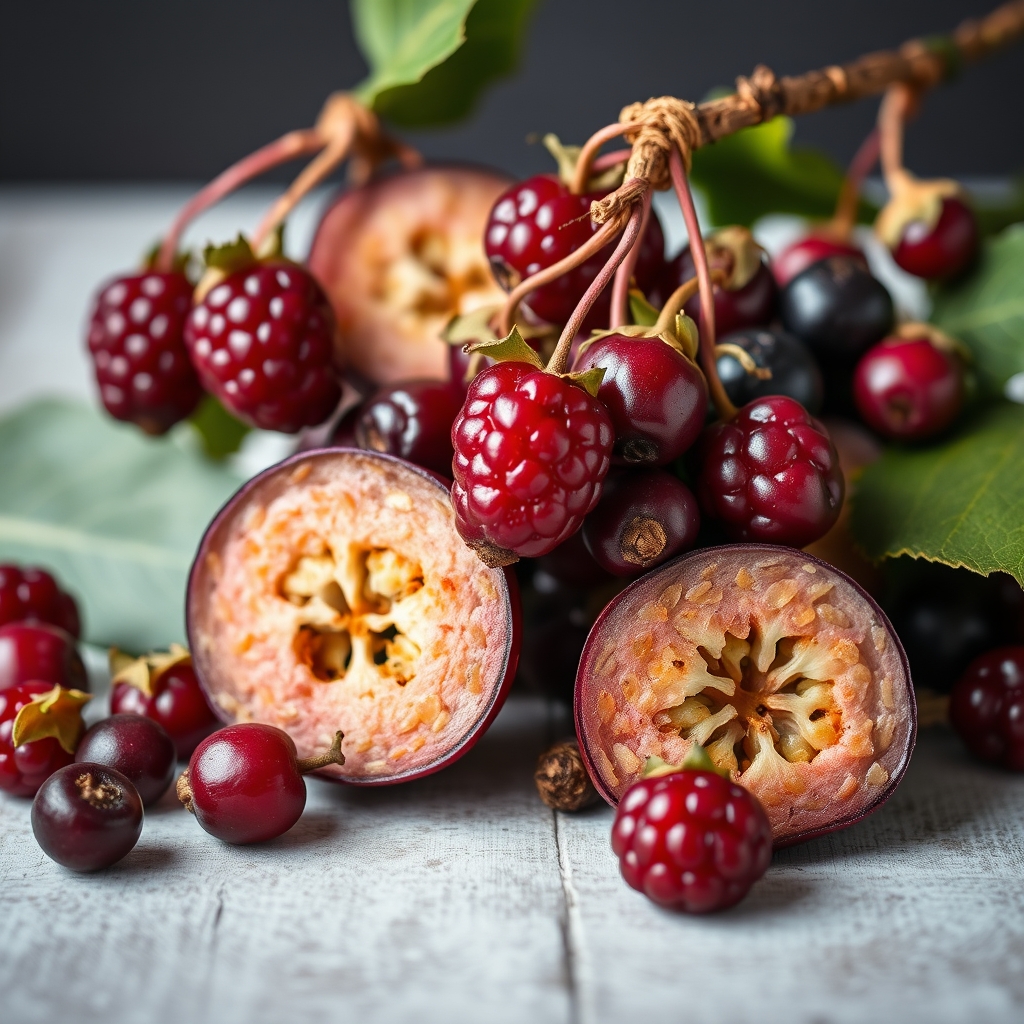 Liste des fruits en U