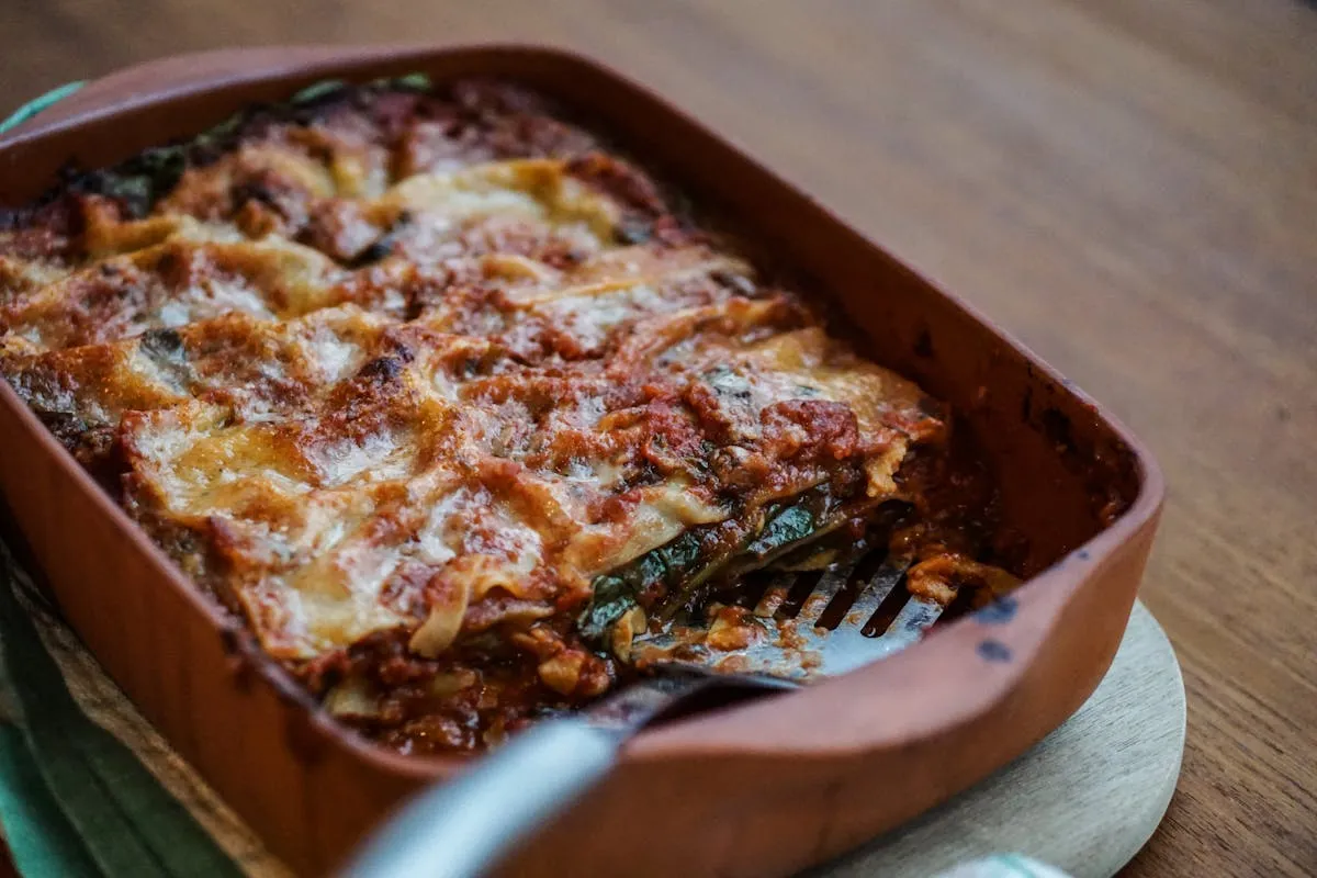 par quoi remplacer la bechamel dans les lasagnes