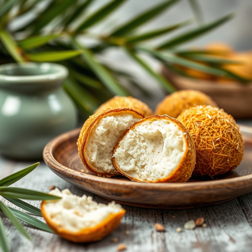 Recette gourmande de boule de coco à savourer
