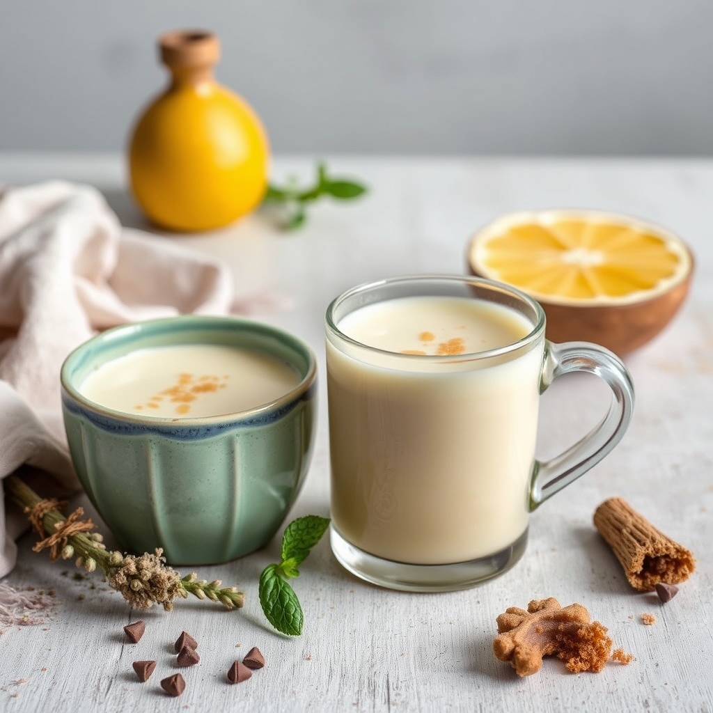Recette lait aromatisé