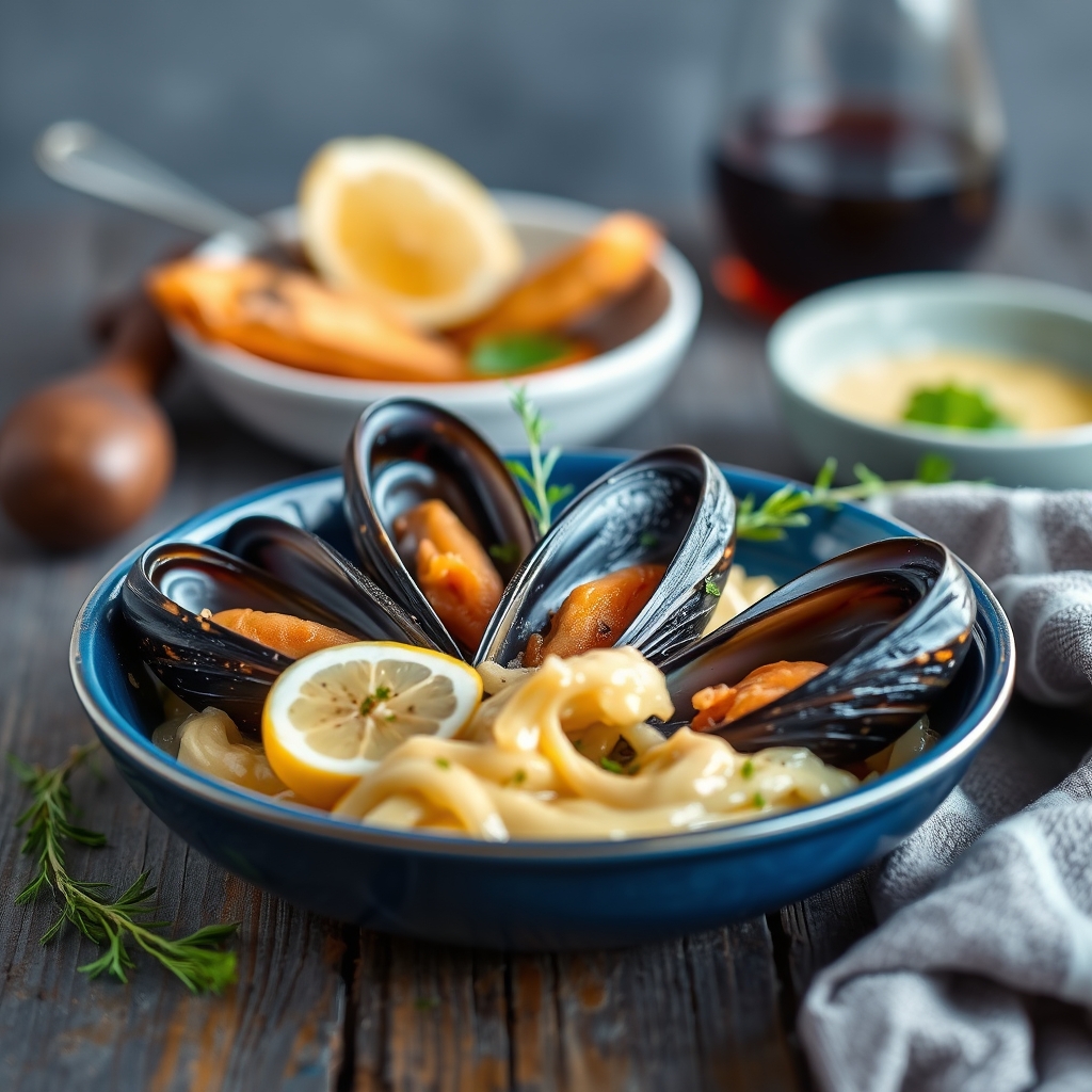Recette savoureuse de moules surgelées à la maison