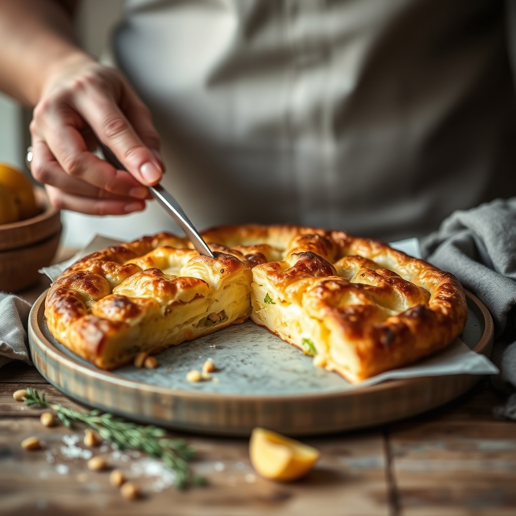 Ingrédients et préparation · Crique ardéchoise : la galette pommes de terre du Vivarais
